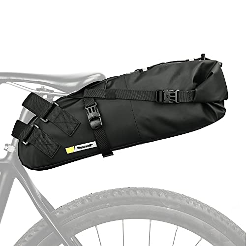 Rhinowalk Fahrrad Satteltasche Wasserdicht 10/13L Fahrradtasche Sitztasche Aufbewahrungstasche für Outdoor Fahrräder Mountainbikes Rennräder