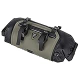 Topeak Unisex – Erwachsene Frontloader Lenkertasche, Schwarz-Grün, 50cm