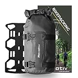 Rovativ® Bikepacking Gabeltasche mit Halterung [4,5 Liter] 100% Wasserdicht - Fahrrad Gabeltasche inkl. Dry Bag und Universalhalterung